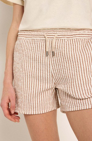 Shorts streep off white mocha from Sophie Stone