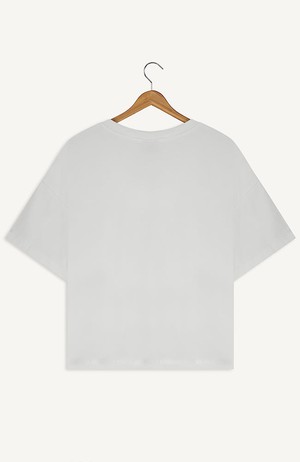 Pettirosso t-shirt wit from Sophie Stone