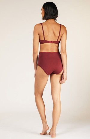 High waist burgundy from Sophie Stone