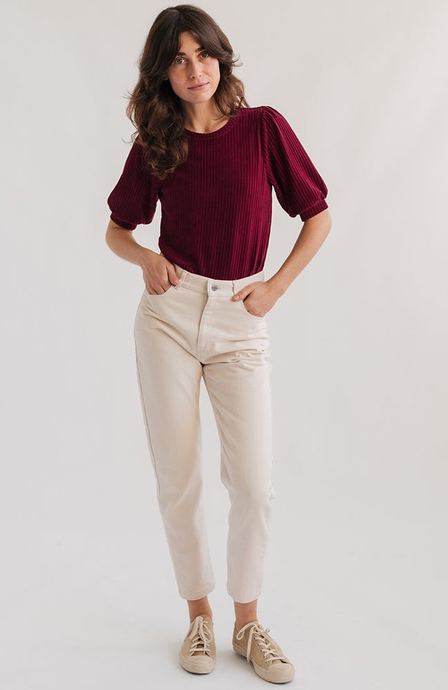 Horst shirt cranberry from Sophie Stone