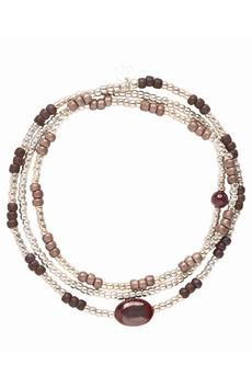 Energetic armband garnet via Sophie Stone