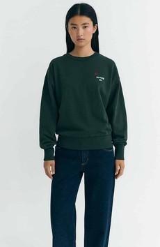Jodie trui flower green via Sophie Stone