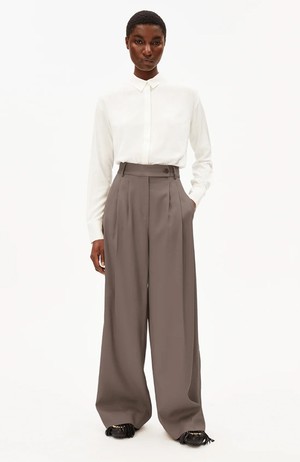 Larisaana longsleeve blouse wit from Sophie Stone