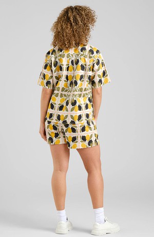 Aspudden shorts lemon tiles from Sophie Stone