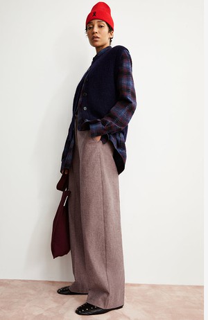 Leandraa pantalon dark berry from Sophie Stone