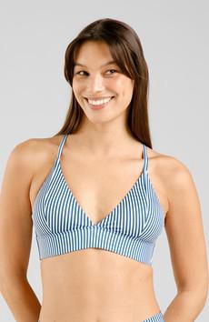 Bikinitop Alva thin stripes via Sophie Stone