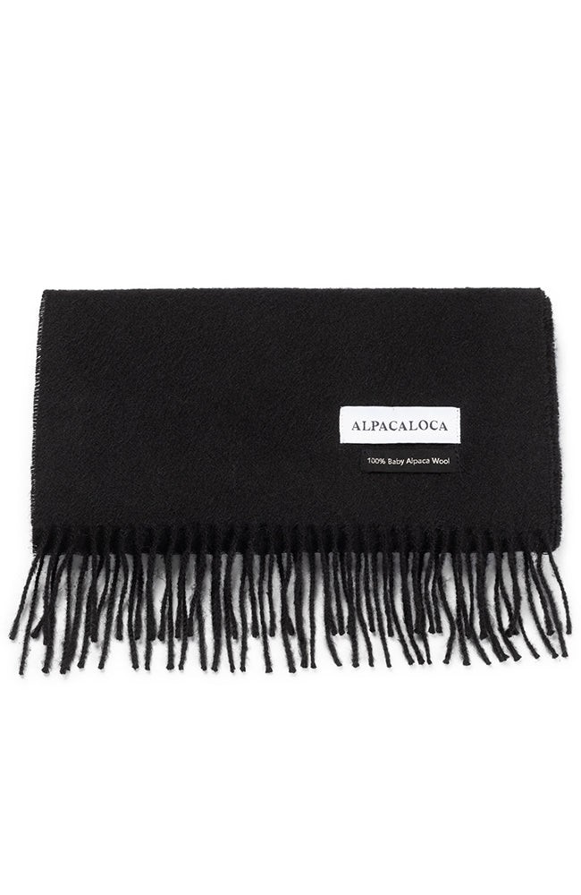 Sjaal baby alpaca black from Sophie Stone