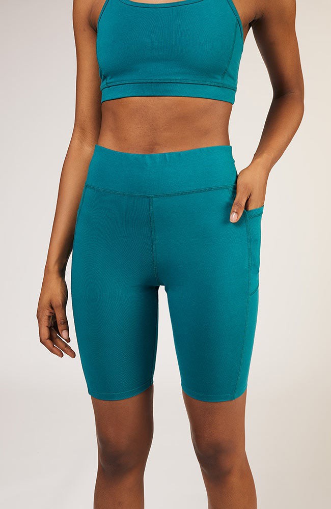 Cycling shorts groen from Sophie Stone
