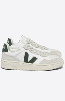 V-90 Leather white cyprus sneaker via Sophie Stone