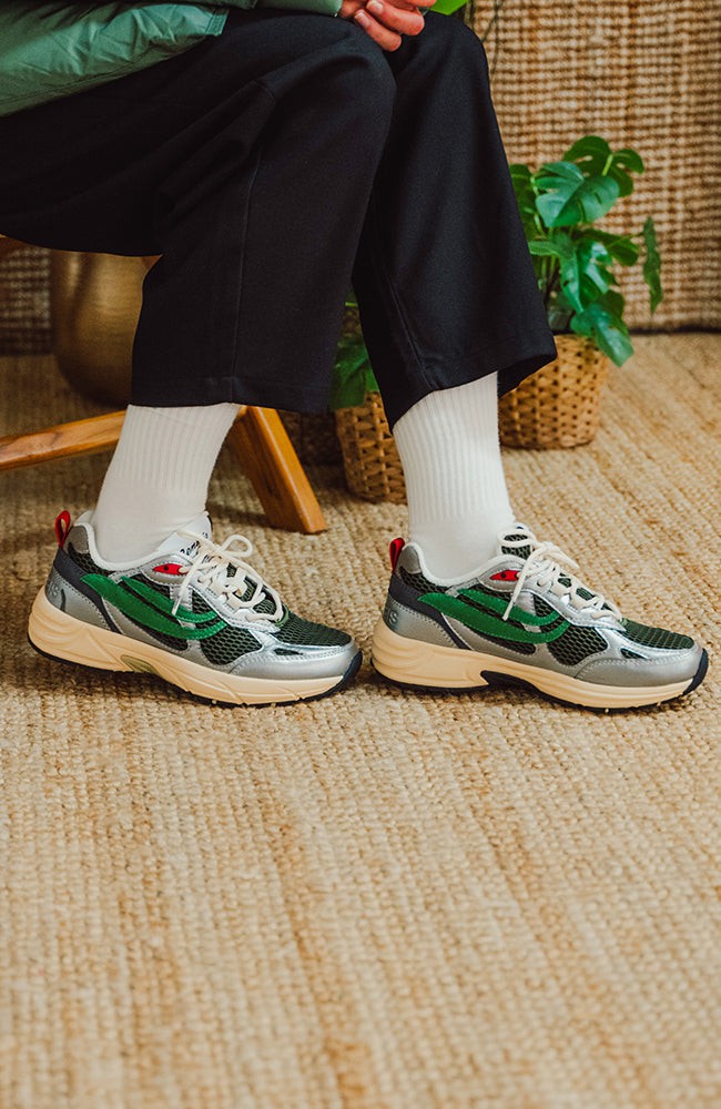 G-Eco`99 Contra Mesh sneaker silver olive from Sophie Stone