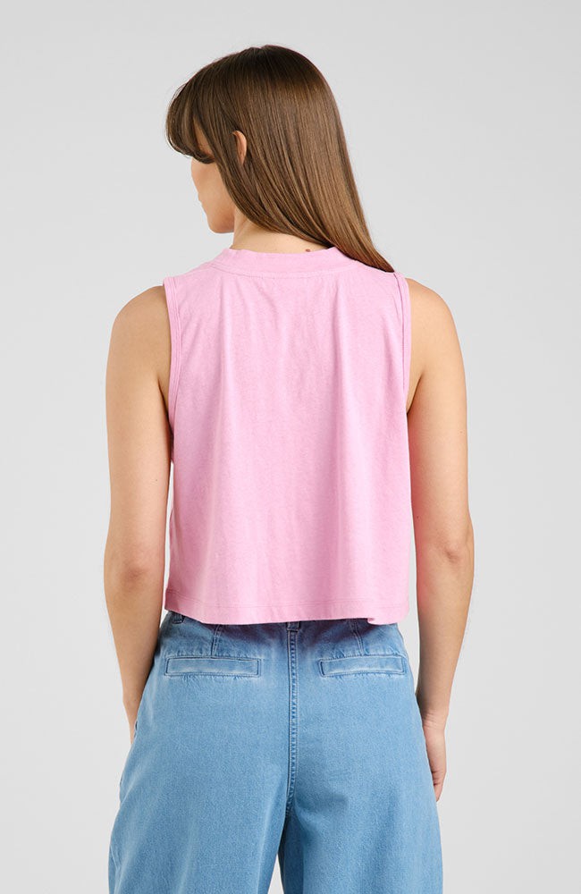 Namsos top hemp pink from Sophie Stone