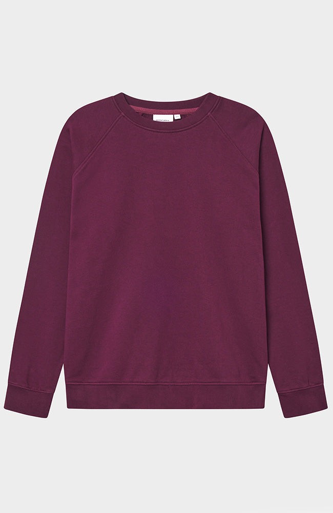Sweater Malmoe base fig red from Sophie Stone