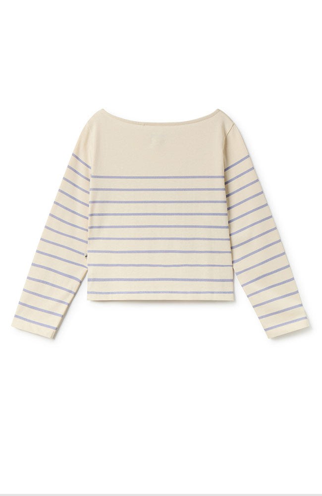 Groto cropped sweater purple from Sophie Stone