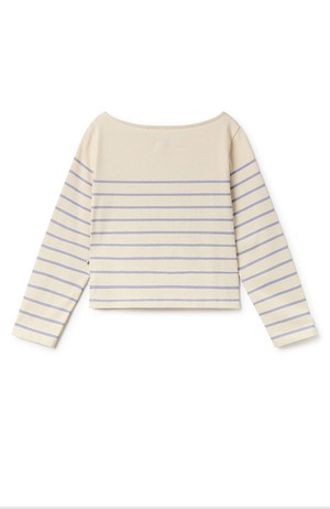 Groto cropped sweater purple from Sophie Stone