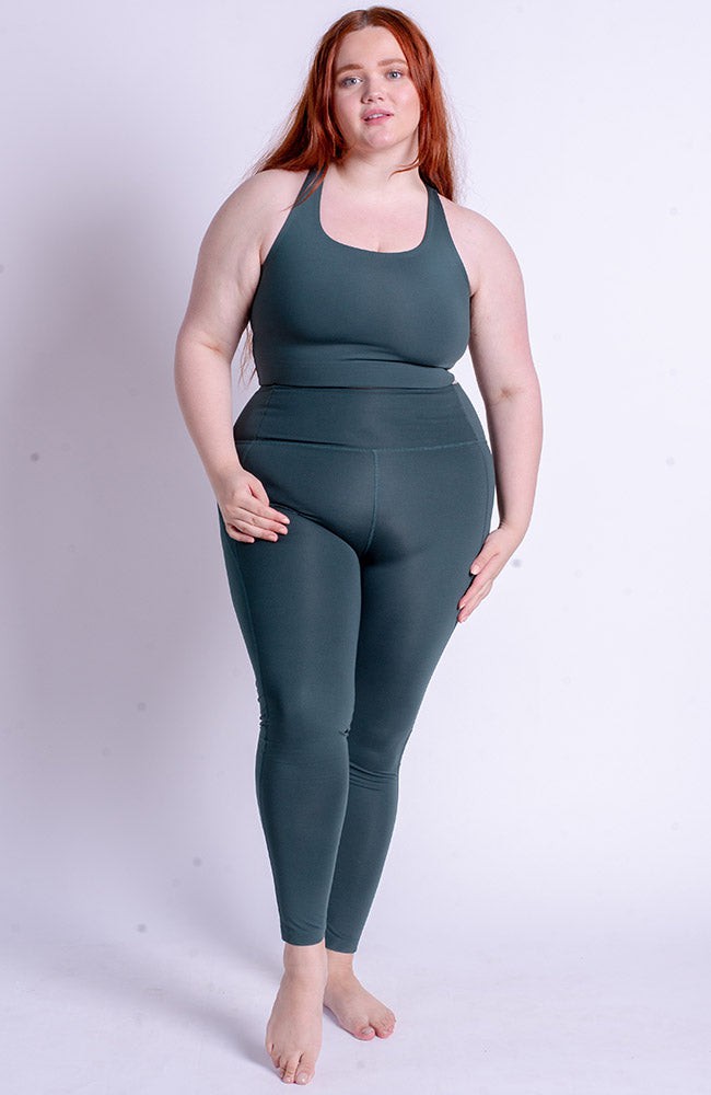 Compressive high-rise legging moss from Sophie Stone