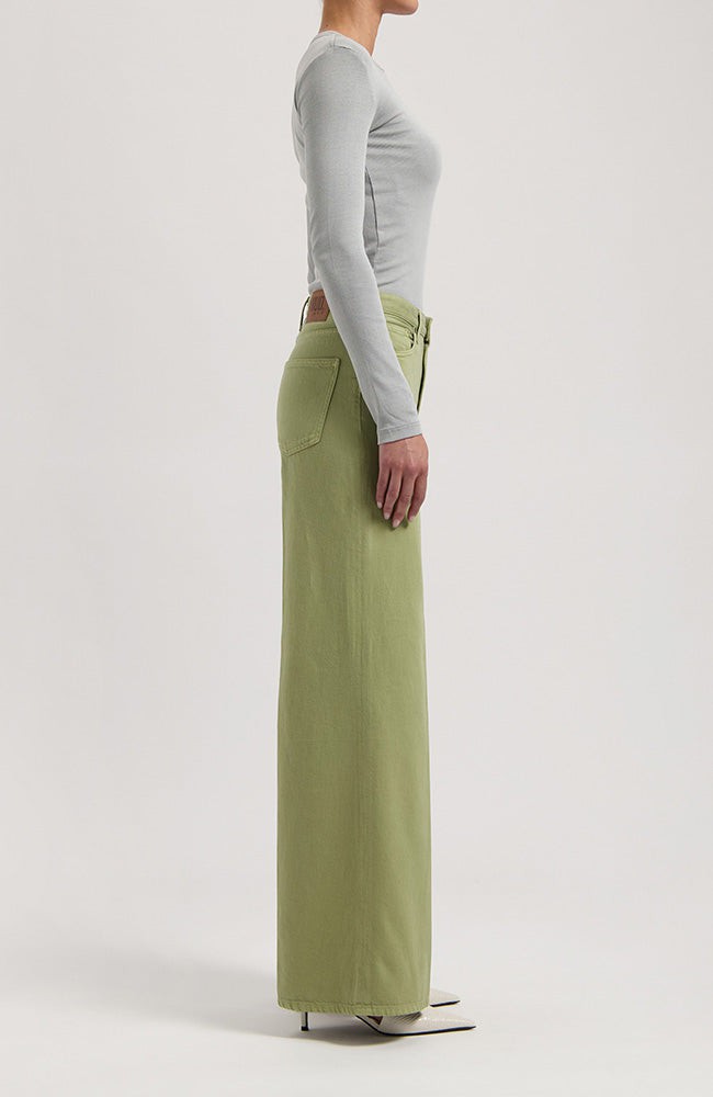 Sara High Loose Flow Olive from Sophie Stone