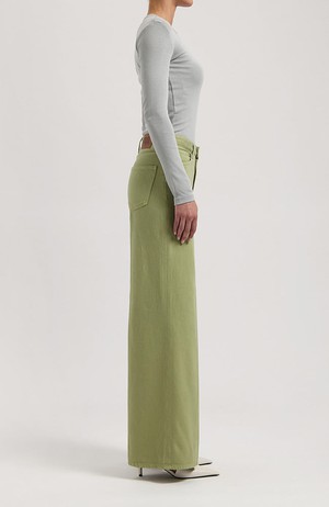 Sara High Loose Flow Olive from Sophie Stone
