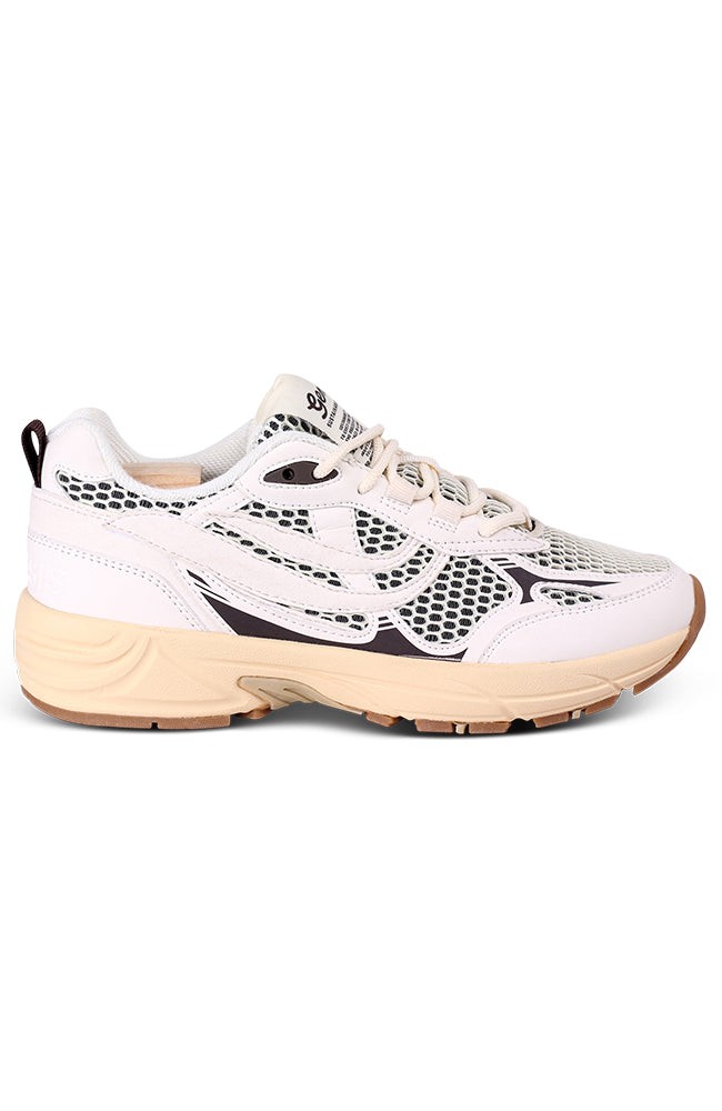 G-Eco`99 2-Tone Mesh sneaker white brown from Sophie Stone