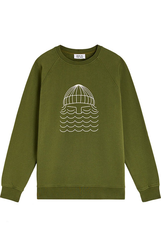 Olive to the sea sweatshirt from Sophie Stone