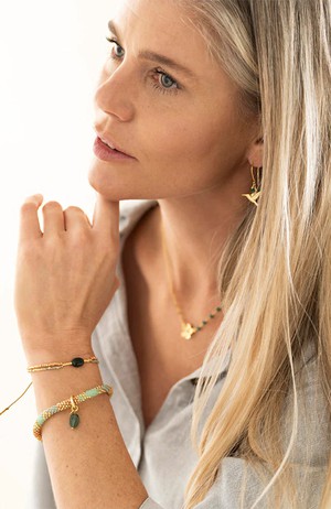 Shining Aventurine armband from Sophie Stone
