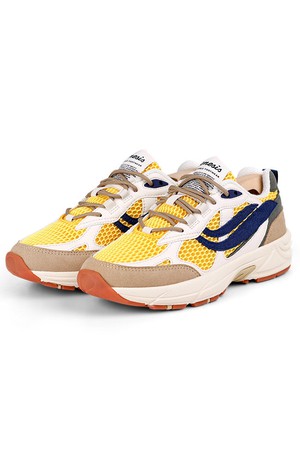 G-eco '99 2 tone mesh sand/white/yellow from Sophie Stone