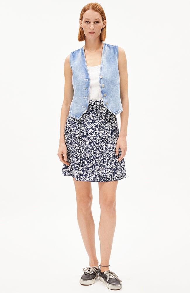 Sineriaa gilet denim atlas from Sophie Stone