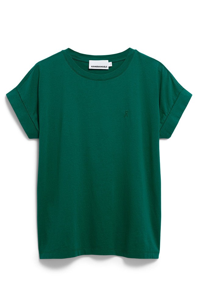 Idaara t-shirt emerald green from Sophie Stone