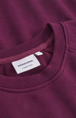Sweater Malmoe base fig red from Sophie Stone