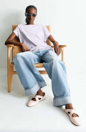 Idaara t-shirt soft lilac from Sophie Stone