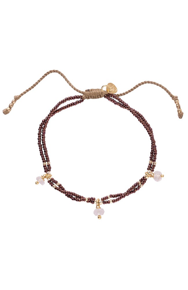 Honor armband Rose Quartz from Sophie Stone