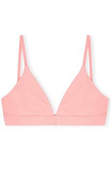 Core triangle bralette marshmallow via Sophie Stone