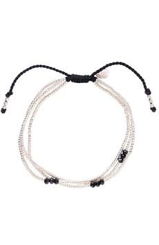 Shiny armband Black Onyx via Sophie Stone