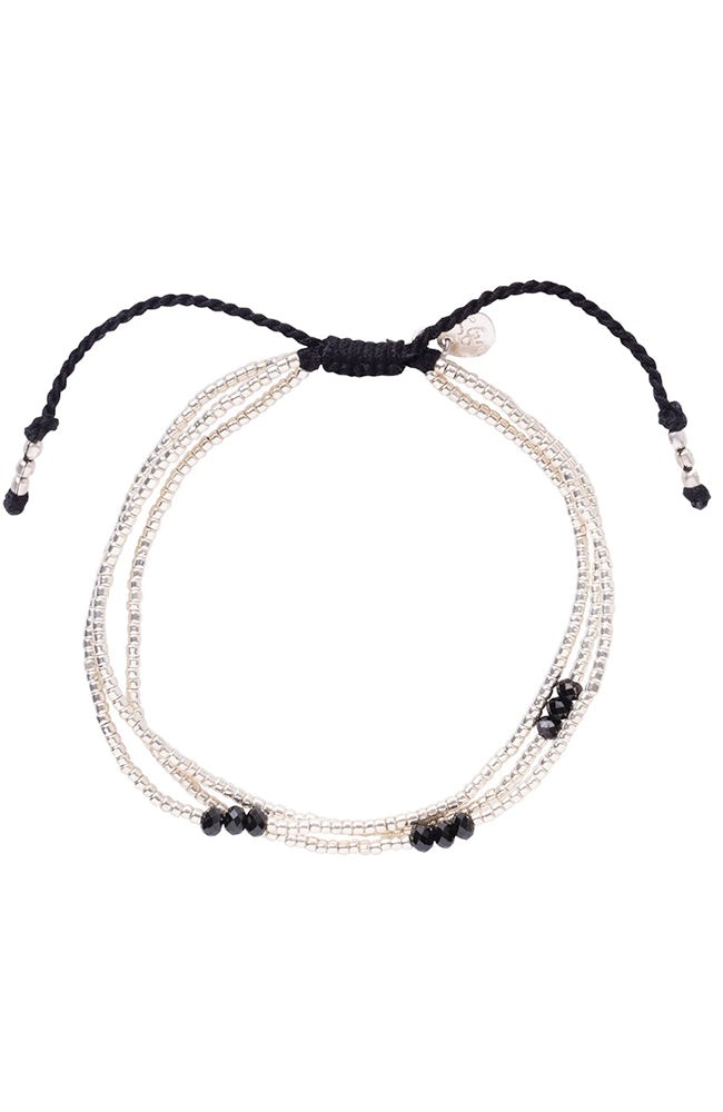 Shiny armband Black Onyx from Sophie Stone