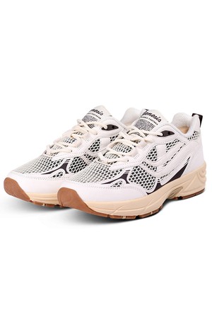 G-Eco`99 2-Tone Mesh sneaker white brown from Sophie Stone