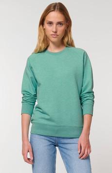 Sweater heather green van Sophie Stone
