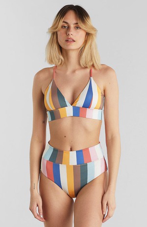 Bikinibroekje Slite stripes multi from Sophie Stone
