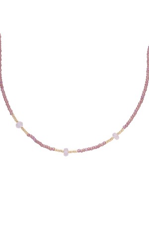 Brightly Rose Quartz ketting from Sophie Stone