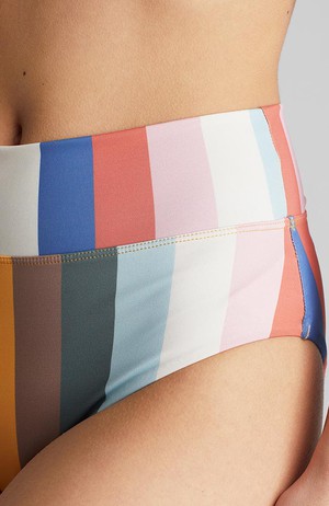 Bikinibroekje Slite stripes multi from Sophie Stone