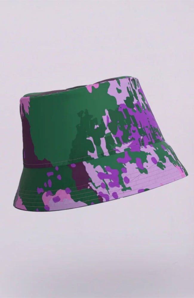 Digi spring camo bucket hat from Sophie Stone