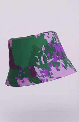 Digi spring camo bucket hat from Sophie Stone