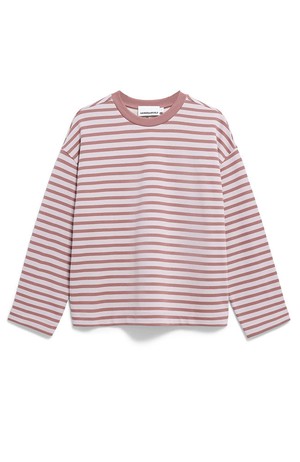 Frankaa stripe trui dark berry from Sophie Stone