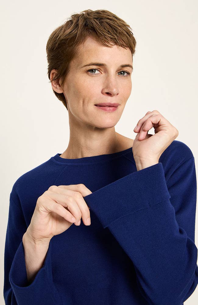 Trui blauw in punto milano from Sophie Stone