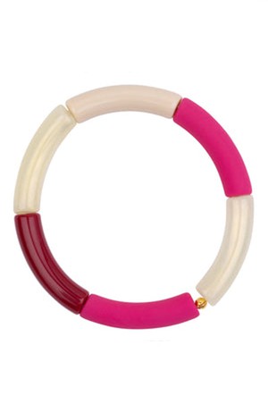 Arc en Ciel armband Fuchsia from Sophie Stone