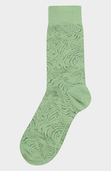 Palm Leaves Sea Green sokken van Sophie Stone