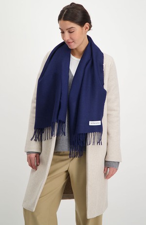 Sjaal baby alpaca navy from Sophie Stone