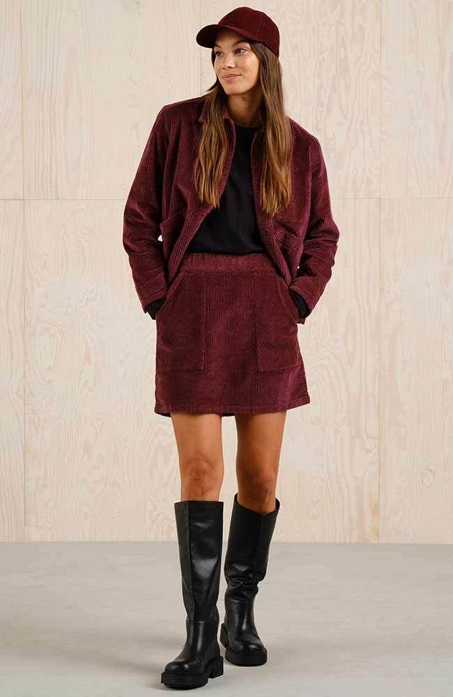 Stiby jack corduroy fig red from Sophie Stone