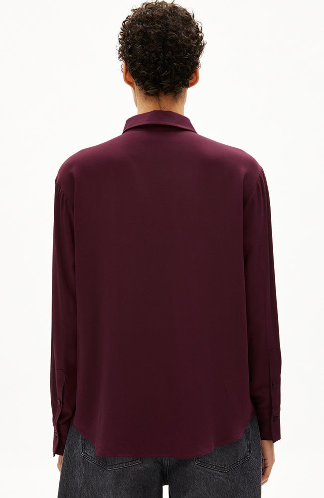 Larisaana blouse cranberry from Sophie Stone