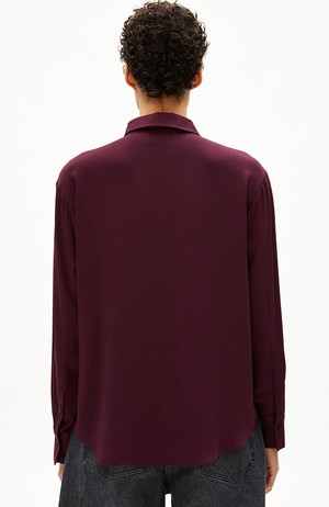 Larisaana blouse cranberry from Sophie Stone