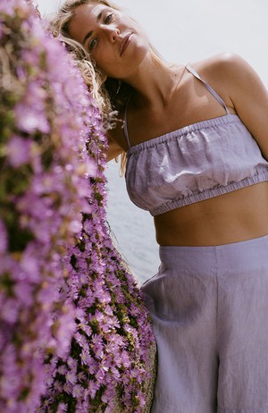 Vaxholm shorts light purple from Sophie Stone