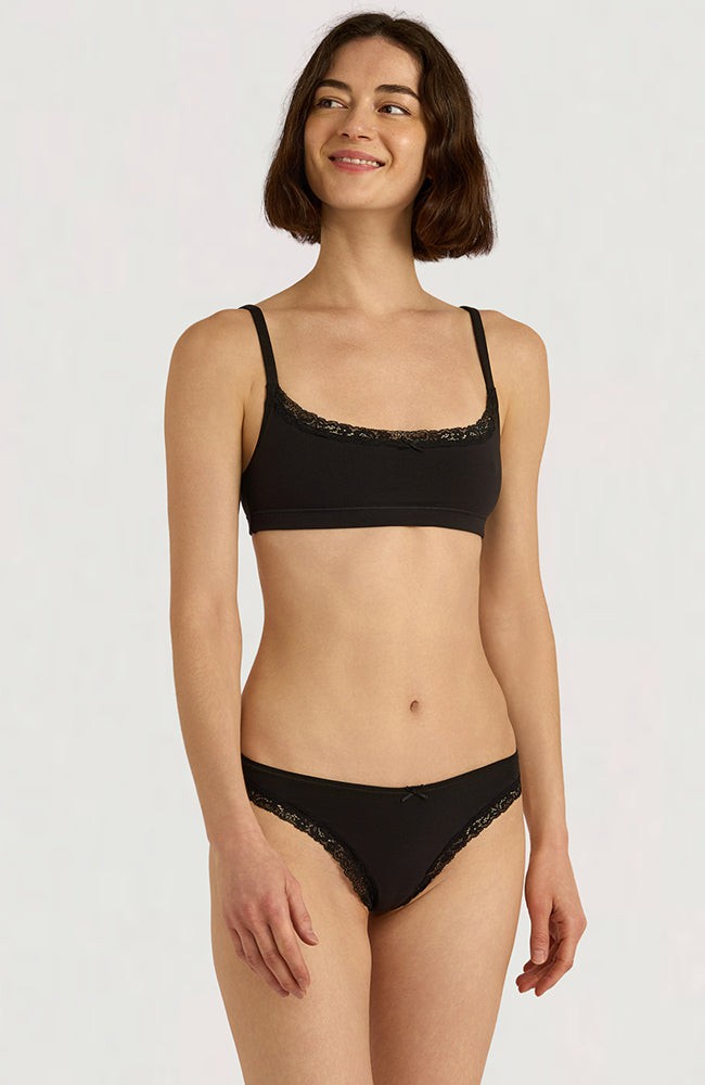 Flex Lace string zwart from Sophie Stone